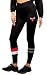 NBA Chicago Bulls Women's Leggings Perimeter Fitness Sport Yoga Pants, Medium, Black