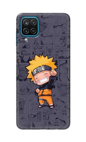 Image of PRINTFIDAA Printed Hard Back Cover Case for Samsung Galaxy A12 | M12 | F12 Back Cover (Famous Anime Cartoon Character) -112