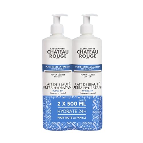 Lait de Beauté Ultra-Hydratant Château Rouge duo 2x500ml