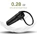 TOORUN Bluetooth Headset, M26 Bluetooth Earpiece Handsfree V5.0 Wireless Headphone with Noise Cancelling and Microphone Compatible for Android iPhone Cell Phone Laptop - Black