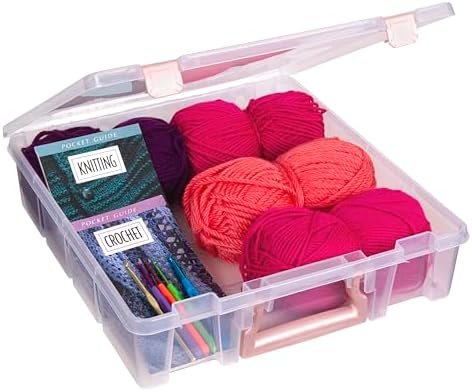 ArtBin Essentials 12 x 12 1칸 공예 상자, 투명 — 사진 5