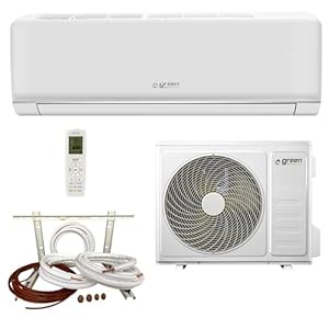 Green Electric Plus Mono-split-airconditioning, 12.000 BTU, wifi, energie-efficiëntieklasse A++/A+ 3,5 kW, R32, met installatieset 5 meter, binnenunit en buitenunit