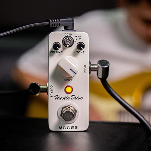 Image of MOOER Hustle Drive Electric Guitar Distortion Pedal | 2 Working Modes: High /Low Peak Mode, Suitable For Different Musics