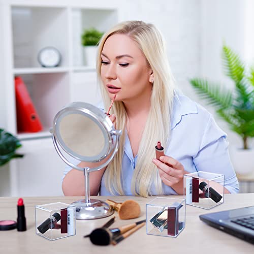 Yulejo 30 Pieces Clear Acrylic Box With Lid Plastic Clear Acrylic Square Cube Acrylic Display Boxes For Storage Organizer Acrylic Stackable Containers 3.3 X 3.3 X 3.3 Inch For Candy Pill Tiny Jewelry #TOP5