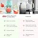 Dash Deluxe Shaved Ice & Slushy Maker - Easy-to-Use Slushy & Snow Cone Maker - Includes Serving Pitcher & Recipe Guide for Homemade Treats - Aqua