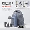 Pistola de masaje de percusión mini Sharper Image Powerboost Move, potente y silenciosa | Masajeador de tejido profundo para espalda y hombros, herramienta de recuperación y alivio del dolor manual, esencial de viaje, regalo para hombres y mujeres 4