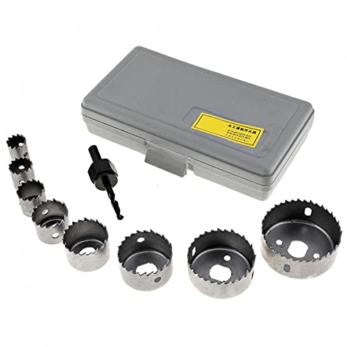 Kit de 8 brocas corona 19-64 mm con estuche redondo miniatura 1