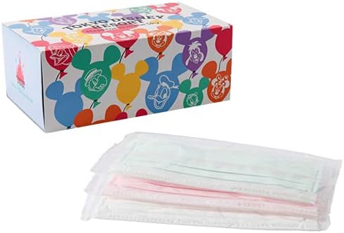 Amazon Co Jp ミッキー フレンズ カラー不織布マスク 30枚入り 東京ディズニーリゾート限定 バルーンデザイン 21 ディズニー グッズ お土産 ドラッグストア