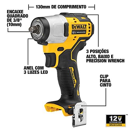 DEWALT Chave de impacto 3/8