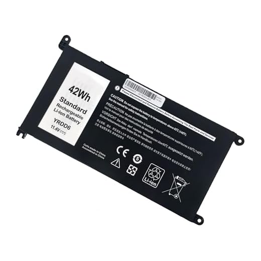 11.4V 42Wh YRDD6 Batteria per DELL Inspiron 7586 3583 5491 5591 5481 5593 3493 3582 3584 3593 3793 5581 5590 5493 5594 5598 3501 Vostro 3491 VM732