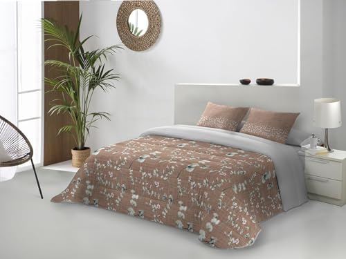 JVR | Conforter Nórdico Tamaño 180 Ligero y Cálido para Invierno – Edredón Aislante Color Rosa para un Descanso Cómodo y Reparador