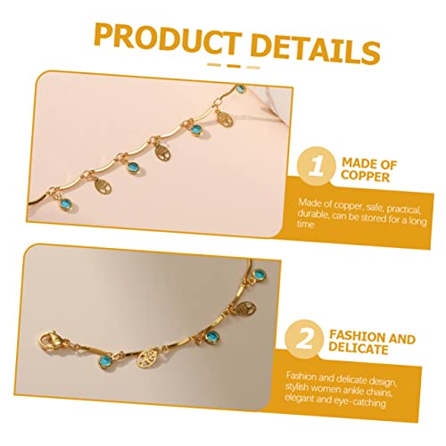 Cadena para el tobillo elegante: pack de 5 piezas LIFKOME ajustables 6