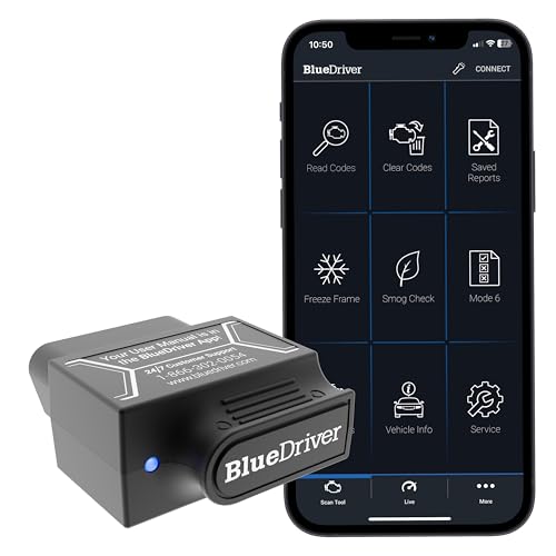BlueDriver Bluetooth Pro OBDII Scan Tool for...