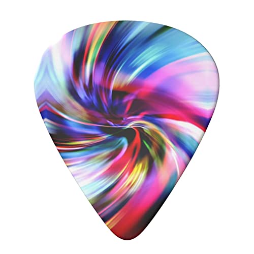 Lot de 6 médiators colorés Tie Dye pour guitare acoustique, guitare électrique, basse, ukulélé – fins, moyens et épais. - Les Beatles, Paul McCartney, John Lennon, RIngo Starr, George Harrison Lot de 6 médiators colorés Tie Dye pour guitare acoustique, guitare électrique, basse, ukulélé – fins, moyens et épais. – Image 4