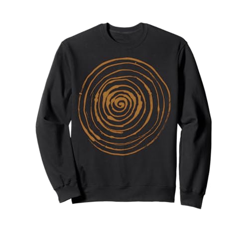 Grunge Spiral Abstract Nature Vintage y2k Earthy Bleach �g���[�i�[