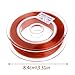 Fishing Fly Line Support Braided Sinking Line Abrasion Resistant for Hanging Decorations(Orange)