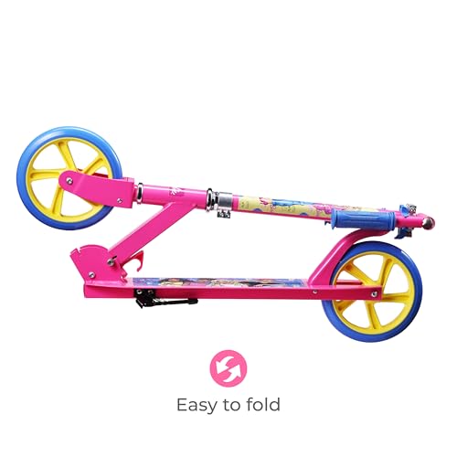 image for Sakar Barbie Scooter, Scooter for Kids with 200mm PU Wheels, ABEC-7 Be
