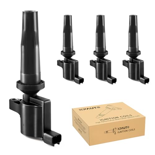Ignition Coils Pack Replacement for 2.0 2.3 2.5 Ford Focus Escape Ranger 2005 2006 2007 2008 2009 2010 2011 2012 2013 2014 2015 2016 2017 2018 2019, Mazda 3 Tribute Mercury Mariner, FD505 C1453, 4pcs