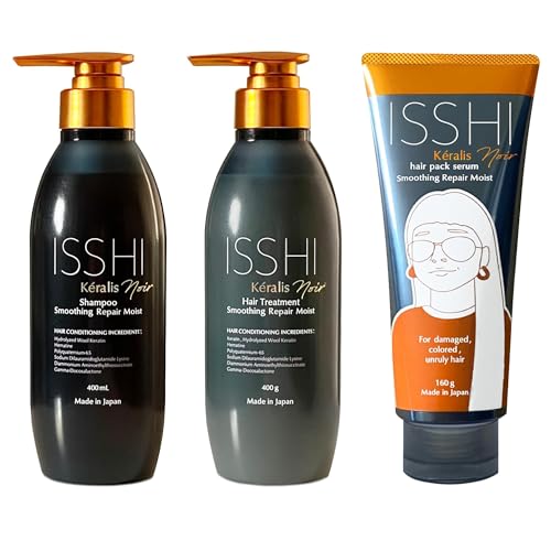 ISSHI �C�b�V �P�����X �m���[�� �V�����v�[ �g���[�g�����g�Z�b�g& �w�A�p�b�N�Z���� �X���[�W���O���y�A���C�X�g