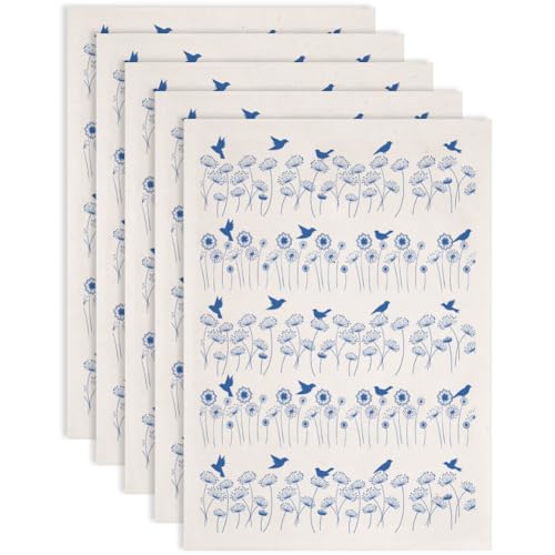 SUPERDANT Papel de transferencia bajo esmalte para cerámica, porcelana, cerámica, decoración de cerámica, plantas, calcomanías y láminas deslizantes