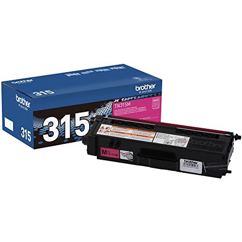 Brother TN-315M DCP-9050 9055 9270 HL-4140 4150 4570 MFC-9460 9465 9560 9970 Toner Cartridge (Magenta) in Retail Packaging