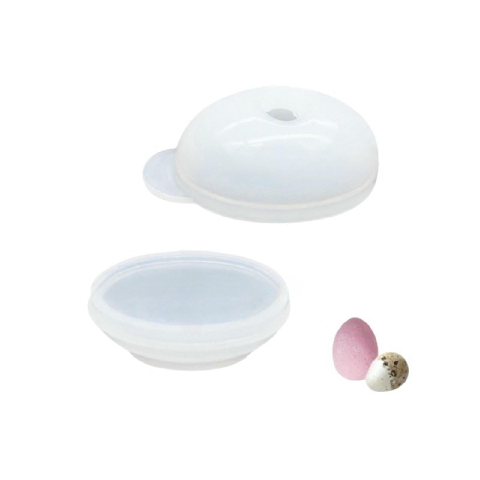 OUXUNDAI Kit para Hacer Velas Velas Perfumadas con Huevo Silicona DIY Molde Artesanal De Velas De Huevo De Navidad Y Semana Santa-Huevos De Codorniz Sw - 23