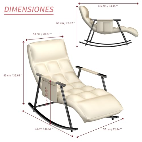 La Mejor Lista de Mecedora Reclinable los 5 más buscados. 9 Mecedora Reclinable marca Generic (3)