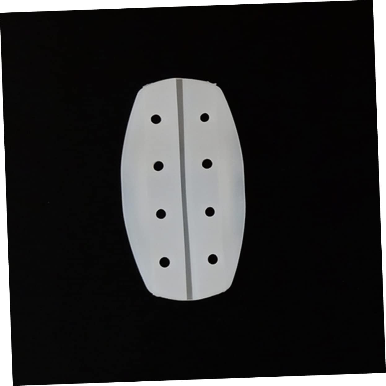 CALLARON Breathable Silicone Shoulder Pads Invisible Non Slip 6 Pack White | Underwear Strap Gasket Set, Easy to Attach, Stretchy and Washable, for Women and Girls Everyday Use
