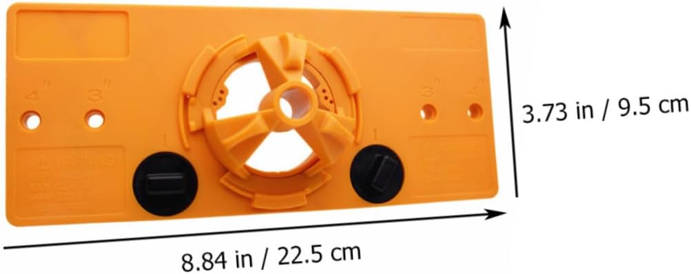 1set Hinge Hole Positioner Kit for Woodworking Accurate Tool Construction for Installing Concealed Hinges Cabinets and Doors