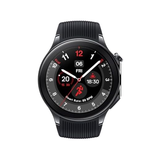 OnePlus Watch 2 Schwarz Edelstahl