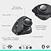 Logitech MX Ergo S Advanced Wireless Trackball Mouse, USB-C Rechargeable Wireless Ergonomic Mouse with Bluetooth and Encrypted Dongle, 6 Programmable Buttons, for PC/Mac