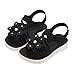 white sandals toddler girl,Girls Sandals Fashion Cute Floral Flat Sandals Summer Open Toe Beach Shoes for Toddler/Little Kid/Big Kid