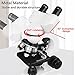 Metal Body Binocular Microscope Kits, 20000X Magnification, Dual LED Illumination, All Glass Optics, with Electronic Eyepiece and Phone Adapter