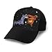 Produktbild QQIAEJIA Grizzy and The Lemmings Baseballkappe, verstellbar, Unisex, Trucker, Väter, Sport, Outdoor, Anti-UV-Sonnenhüte für Männer und Frauen, Schwarz, Siehe Abbildung, Einheitsgröße