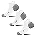 Vihir Laufsocken, Sneaker Socken Herren Damen, Low Cut Sportsocken Unisex, Atmungsaktive Socken, Leichte, Running Socken, Antiblasen, Anti-Schweiß, Pilates, Joggen, Yoga, Fitness socken, 3 Paare