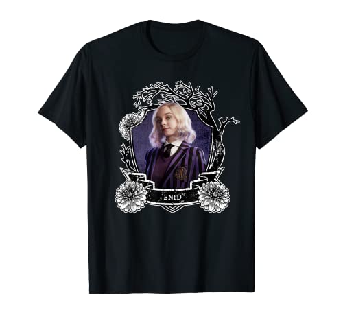 Serie de miércoles Nevermore Frame Enid Camiseta Cover