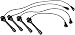 Denso 671-4143 Spark Plug Wire Set
