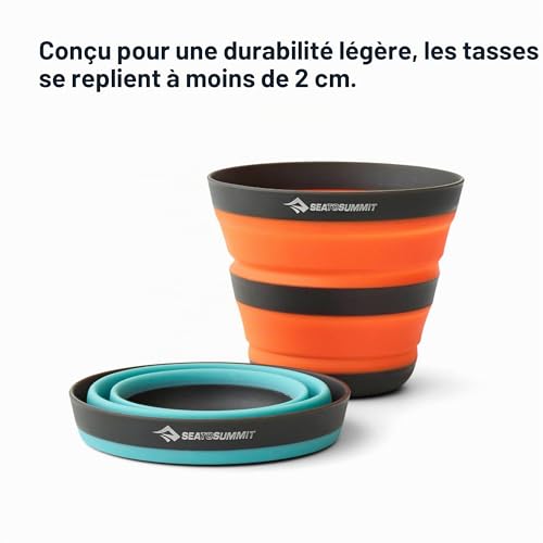 Sea to Summit Frontier UL Tasse Pliable Soufre – vue 5