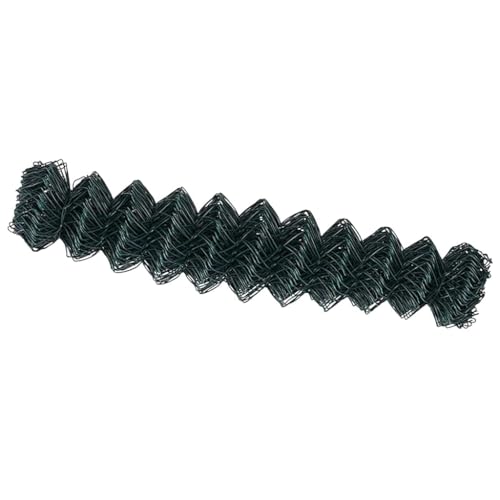 vidaXL Kettenzaun Grün 1x10 m Stahl