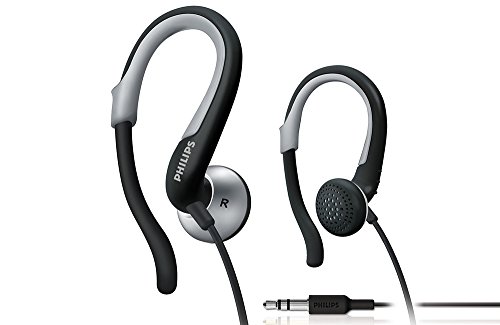 Philips SHS4840/28 Earhook Headphones, Black