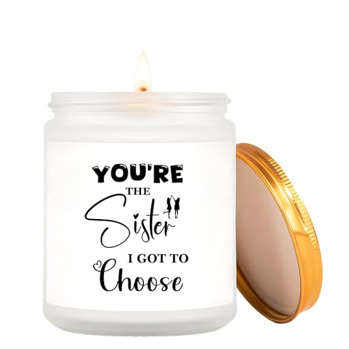 Cadeaux d'amitié pour meilleure amie, sœur, bougies parfumées pour elle, cadeau d'anniversaire, de mariage, de remise de diplôme pour elle, cadeau de retraite pour femme, bougies de relaxation