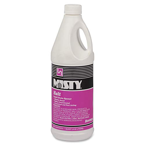Destapacaños líquido MISTY 1003698, listo para usar (paquete de 12), transparente, 32 oz miniatura 1