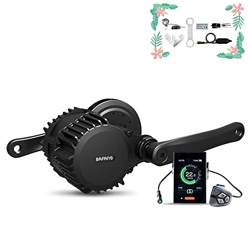 BAFANG Mid Motor 250W 350W 500W 750W 1000W BBS01B BBS02B BBS-HD 36V 48V 52V, Kit de Conversión de Bicicleta Eléctrica para Bicicleta de Montaña, Pantalla LCD Multifuncional Cover