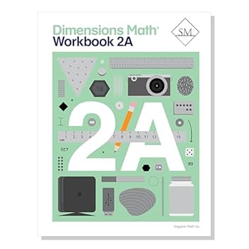 Paperback Dimensions Math Workbook 2A | Singapore Math Inc. [Paperback] Book