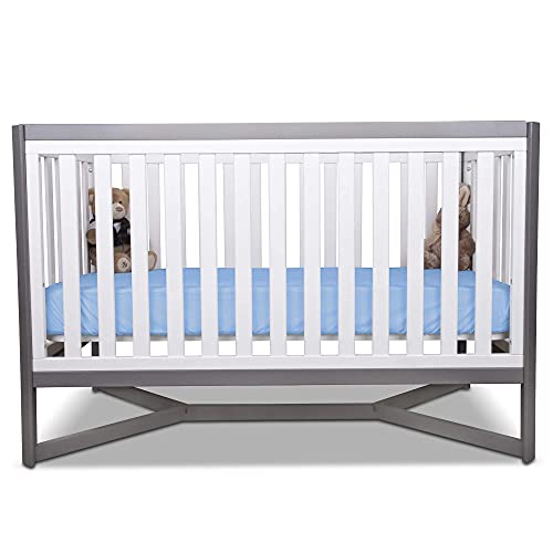Image of Superity Luxurious Hotel Quality Crib Size Fitted Sheet 100% Cotton Ultra Soft, Skin-Friendly & Hypoallergenic Deep Pocket Fits 7 Mattress Easy Care & Snug Fit (Crib Size 52 X 28)