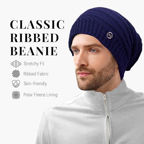 Image of 2023 Winter Beanie Hats Woolen Winter Beanie Cap for Men || 100% Woolen Boys Stylish Cap Woolen Cozy Cap for Men Warm Knit Hat Warmer Hat for Men Women Hat Solid Color Simple Woolen Hat Drop