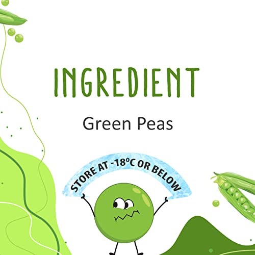 Image of Farmland Frozen Green Peas, Ready to Cook Frozen Vegetable, 1000g