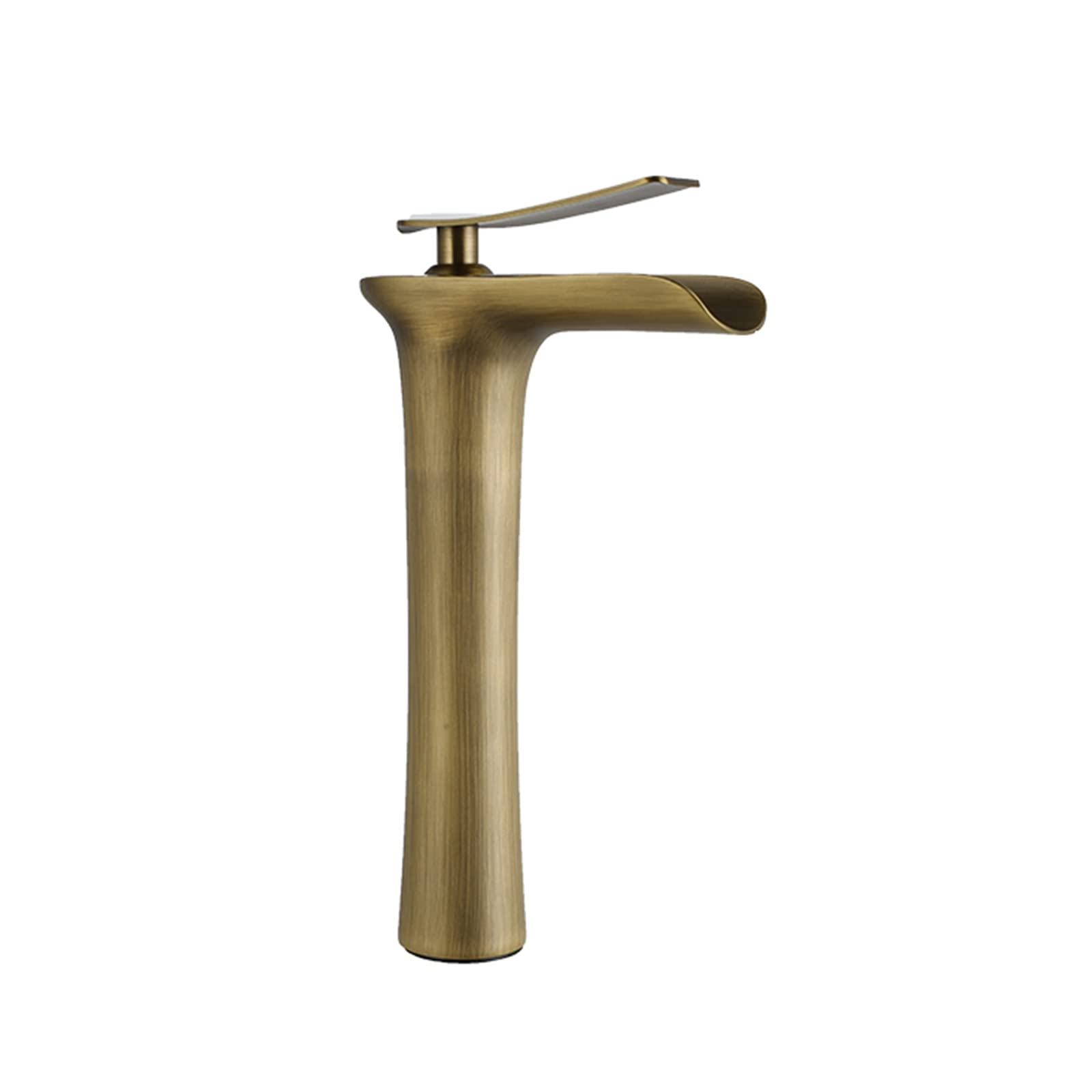 Robinets de salle de bain pour évier cascade en laiton monotrou