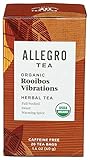 Allegro Tea, Organic Rooibos Vibrations Tea Bags, 20 ct