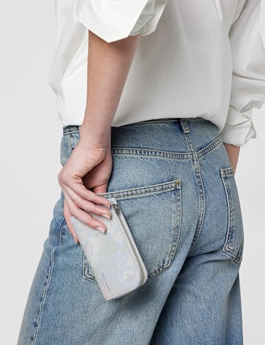 Image of kate spade new york Devin I Love You Script Embossed Leather Small Slim Bifold Wallet
